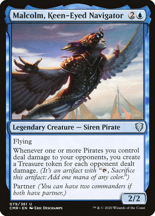 Malcolm, Keen-Eyed Navigator Foil