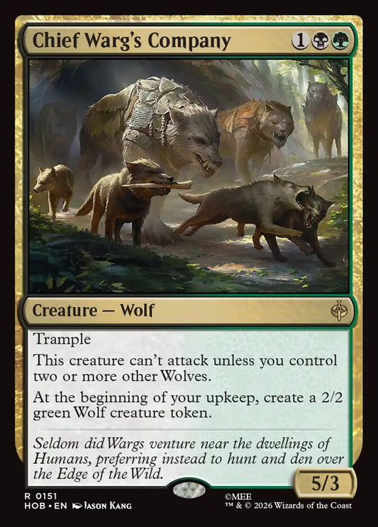 Chief Warg's Company Foil