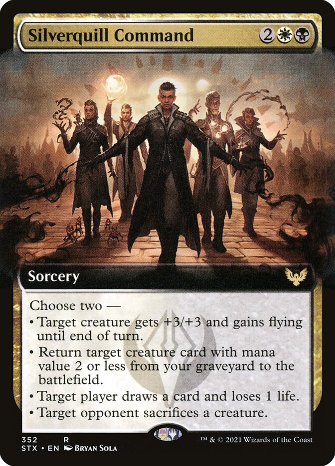 Silverquill Command Extended Art