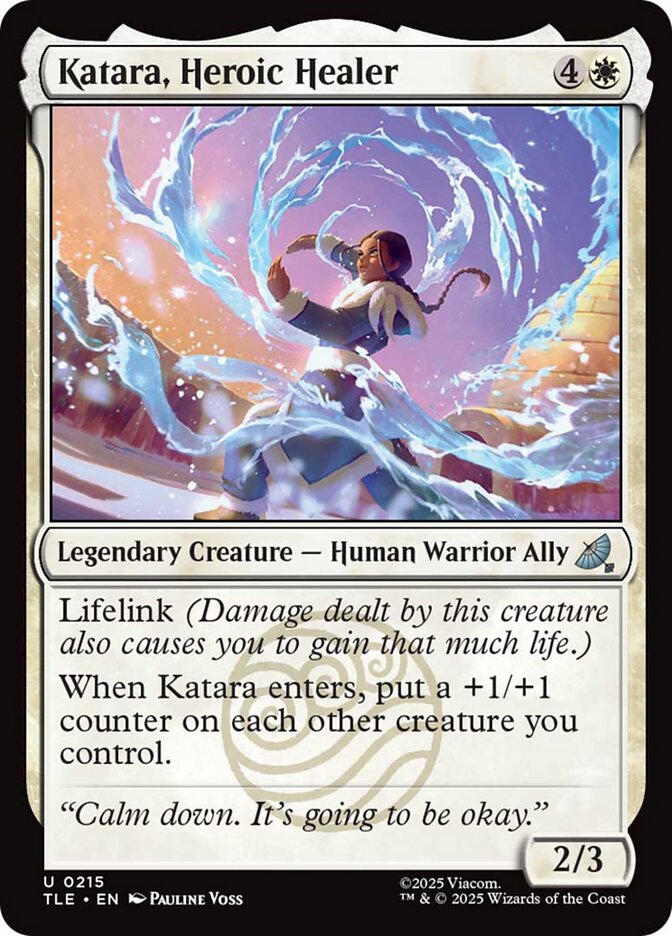 Katara, Heroic Healer Foil