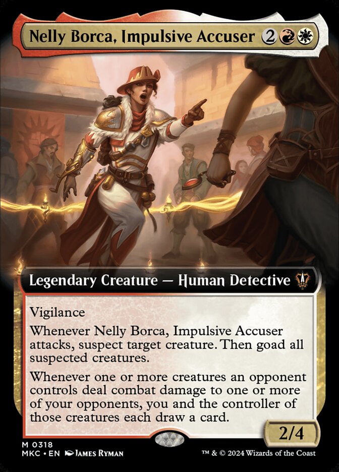 Nelly Borca, Impulsive Accuser Extended Art