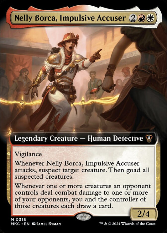 Nelly Borca, Impulsive Accuser Extended Art Foil