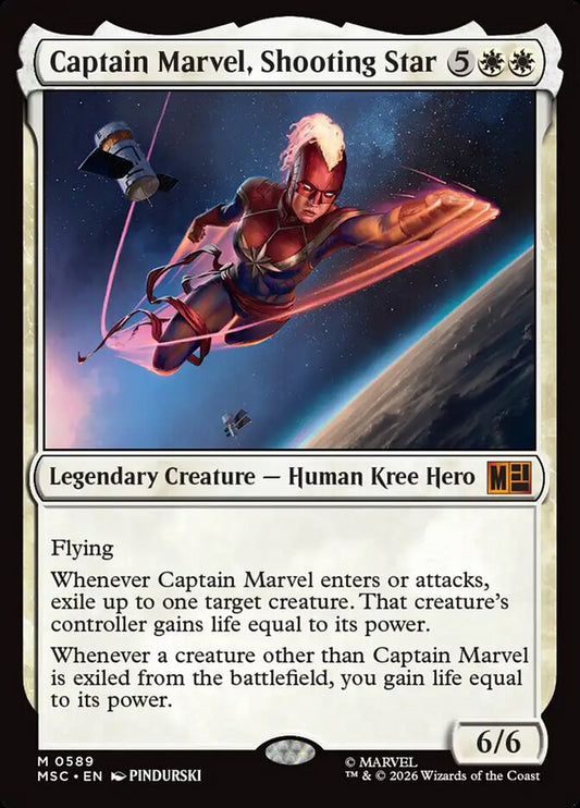 Captain Marvel, Shooting Star Foil