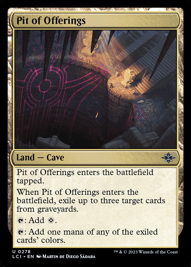 Pit of Offerings Foil