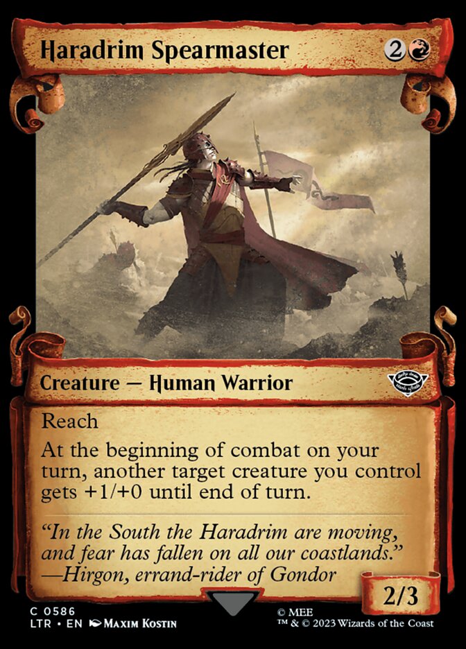 Haradrim Spearmaster Showcase