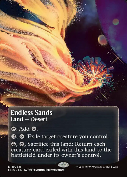 Endless Sands Poster Stellar Sights