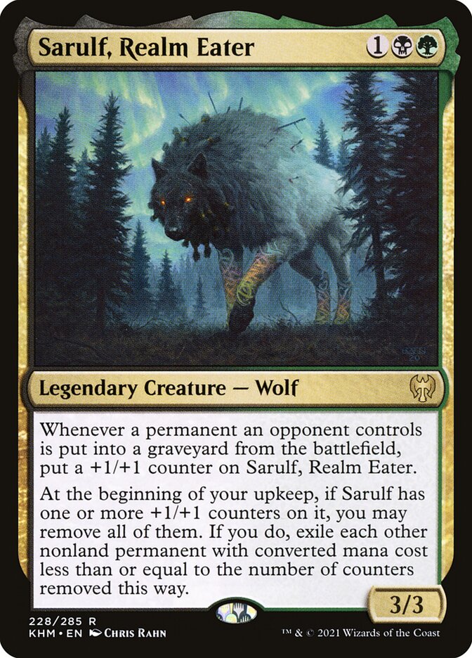 Sarulf, Realm Eater Foil