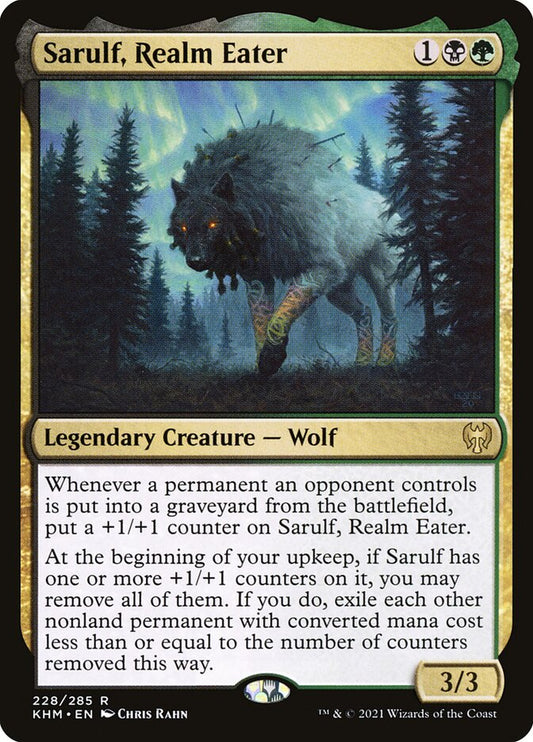 Sarulf, Realm Eater Foil