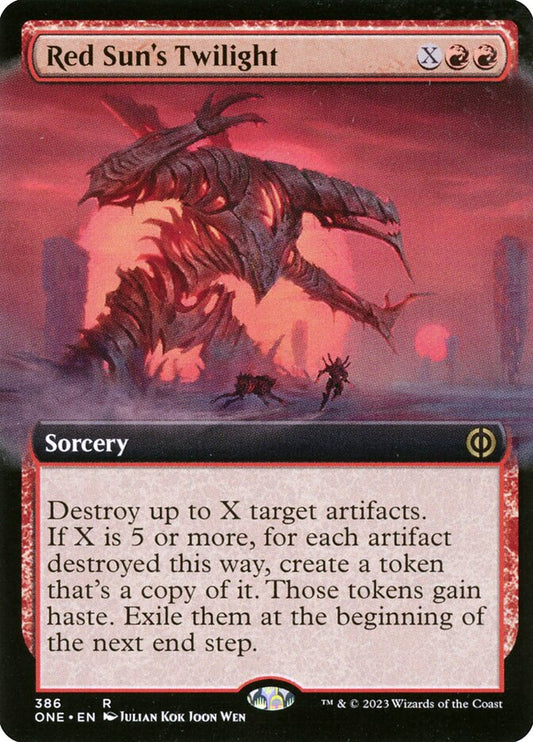 Red Sun's Twilight Extended Art