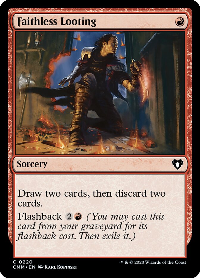 Faithless Looting Foil