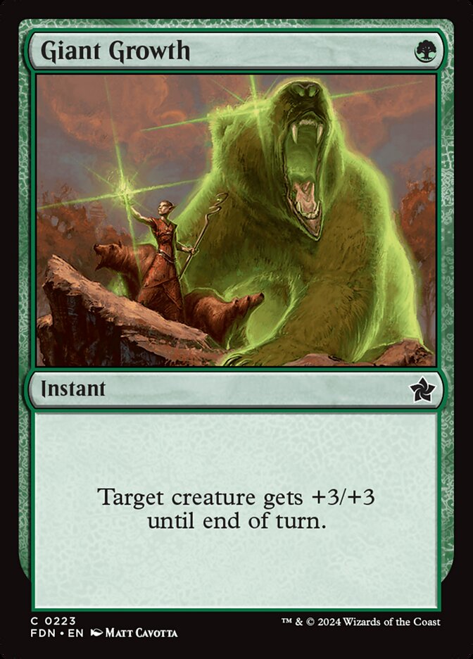 Giant Growth Foil