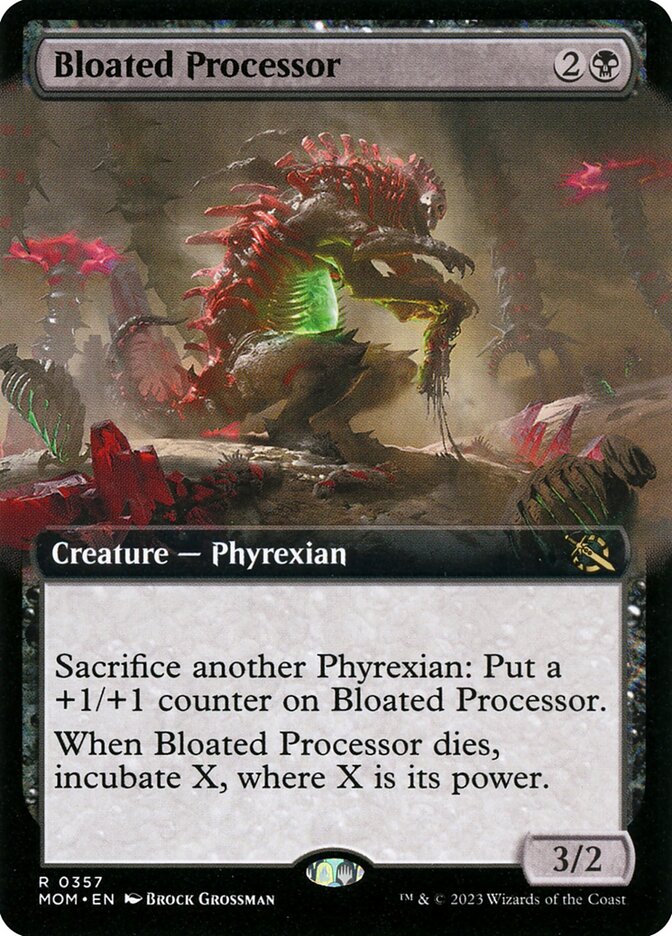 Bloated Processor Extended Art