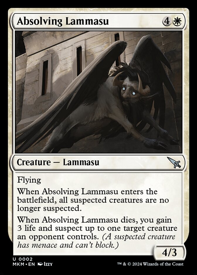 Absolving Lammasu Foil