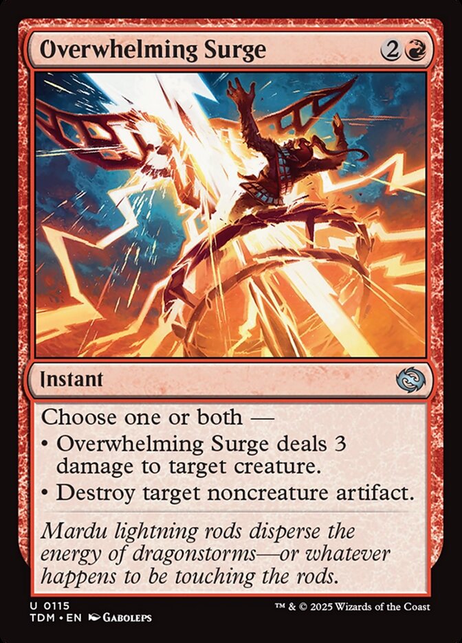 Overwhelming Surge Foil