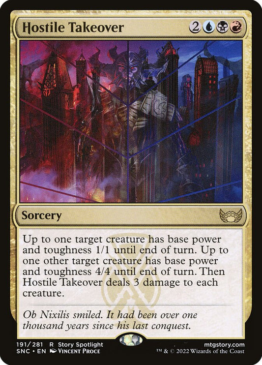 Hostile Takeover Foil