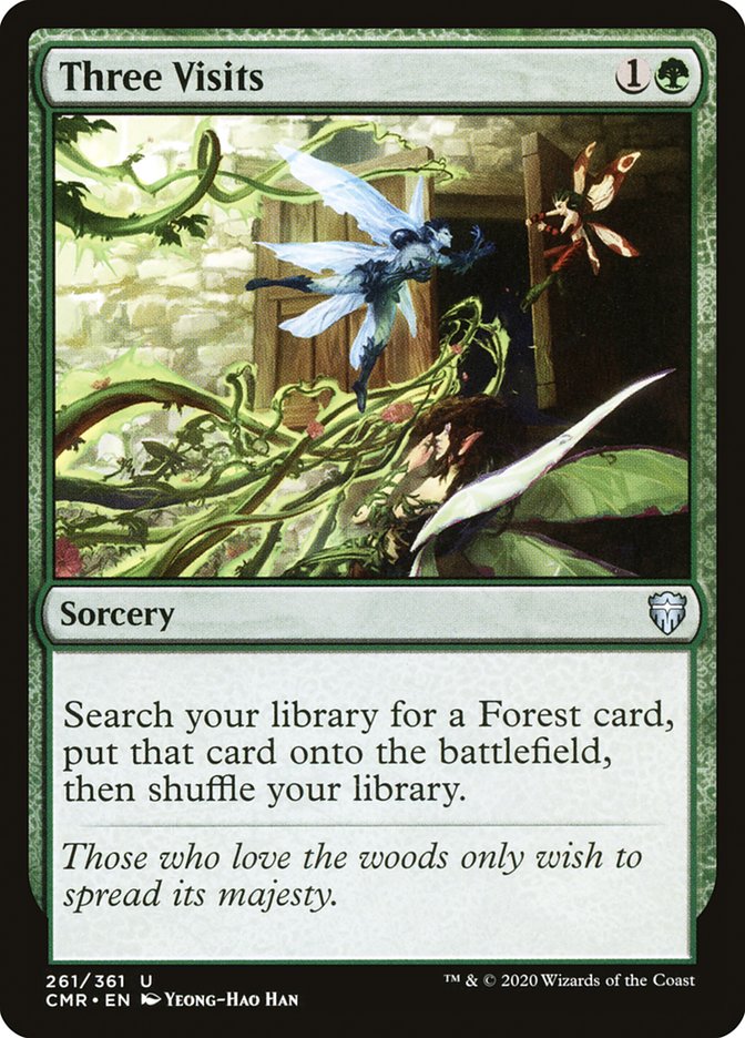 Three Visits Foil