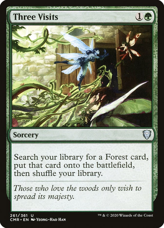 Three Visits Foil