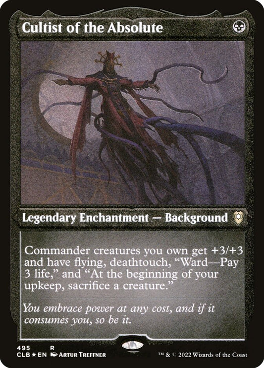 Cultist of the Absolute Etched Foil