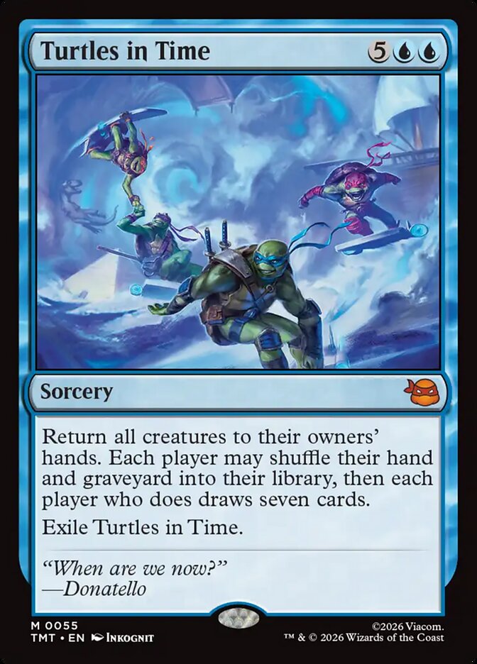 Turtles in Time Foil