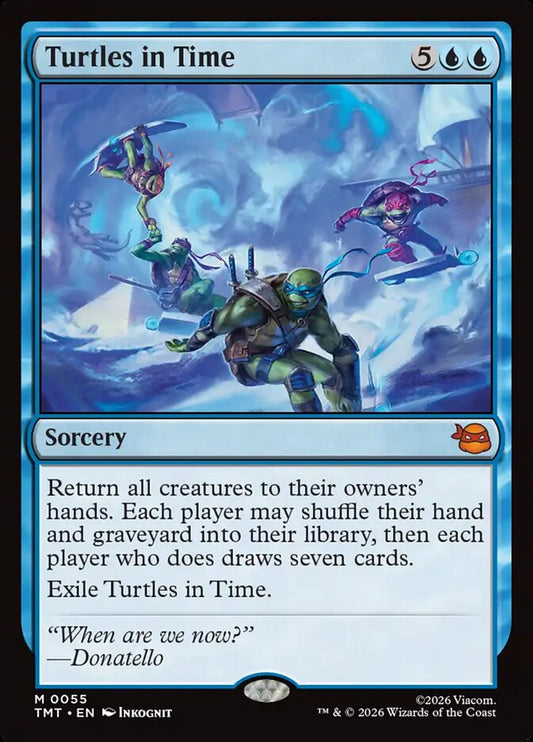 Turtles in Time Foil