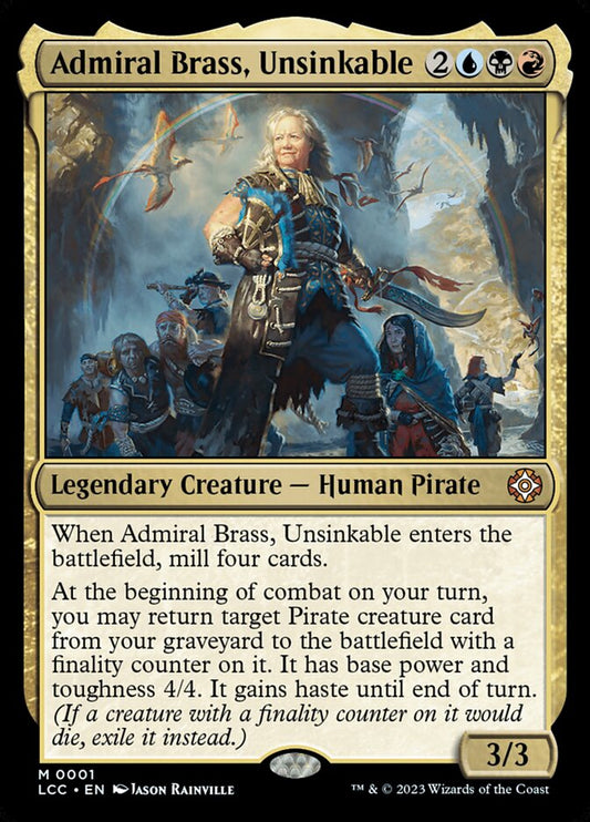 Admiral Brass, Unsinkable Foil