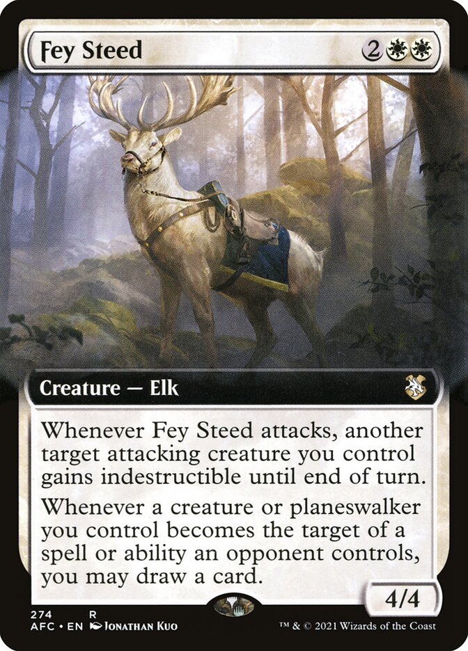 Fey Steed Extended Art