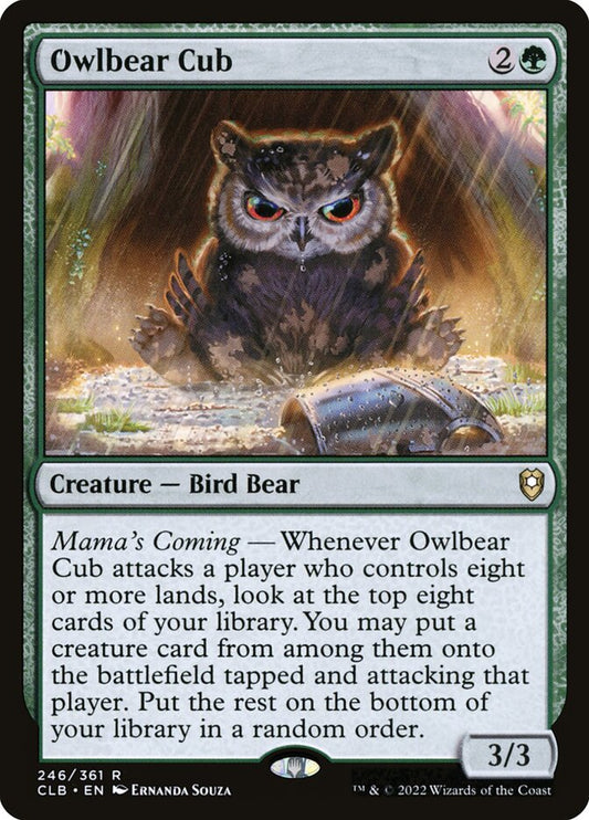 Owlbear Cub Foil