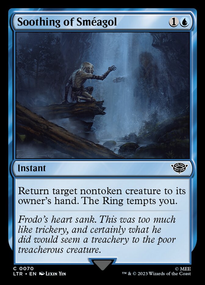 Soothing of Sméagol Foil