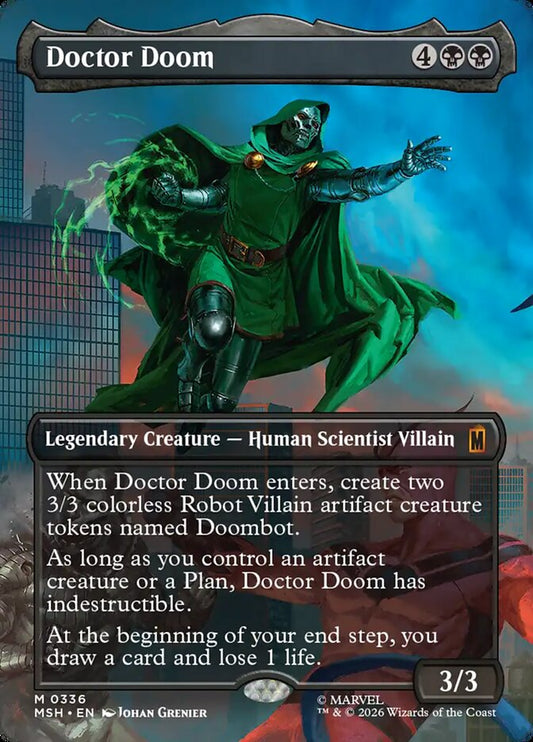 Doctor Doom Borderless Scene