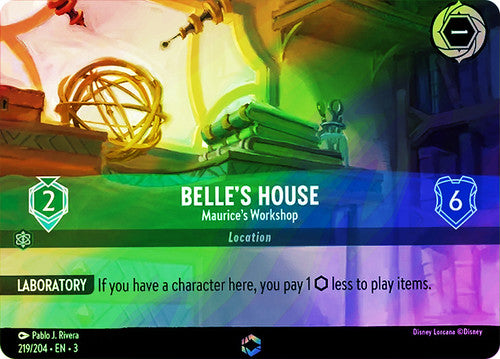 Belle's House - Maurice's Workshop