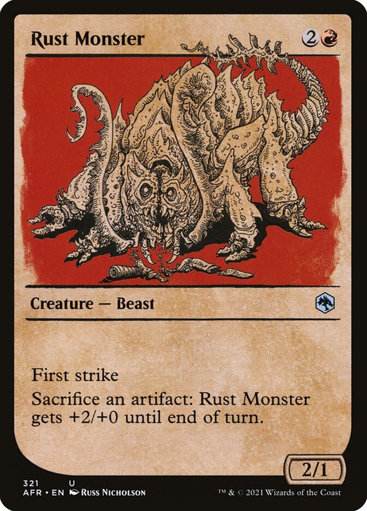 Rust Monster Showcase Foil