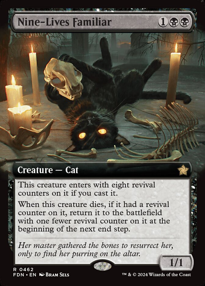 Nine-Lives Familiar Extended Art