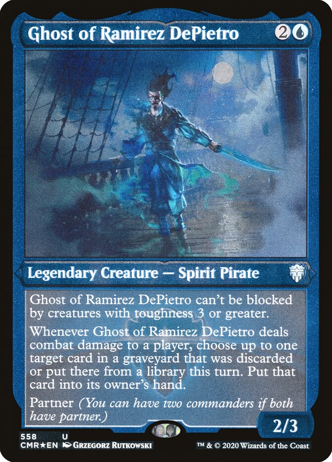 Ghost of Ramirez DePietro Etched Foil