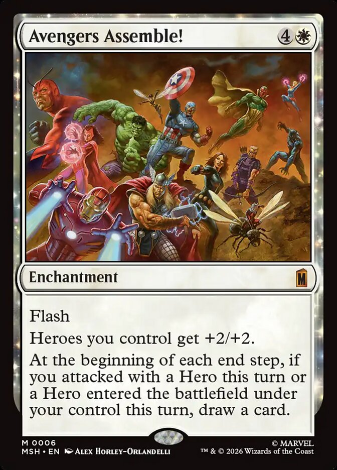 Avengers Assemble! Foil