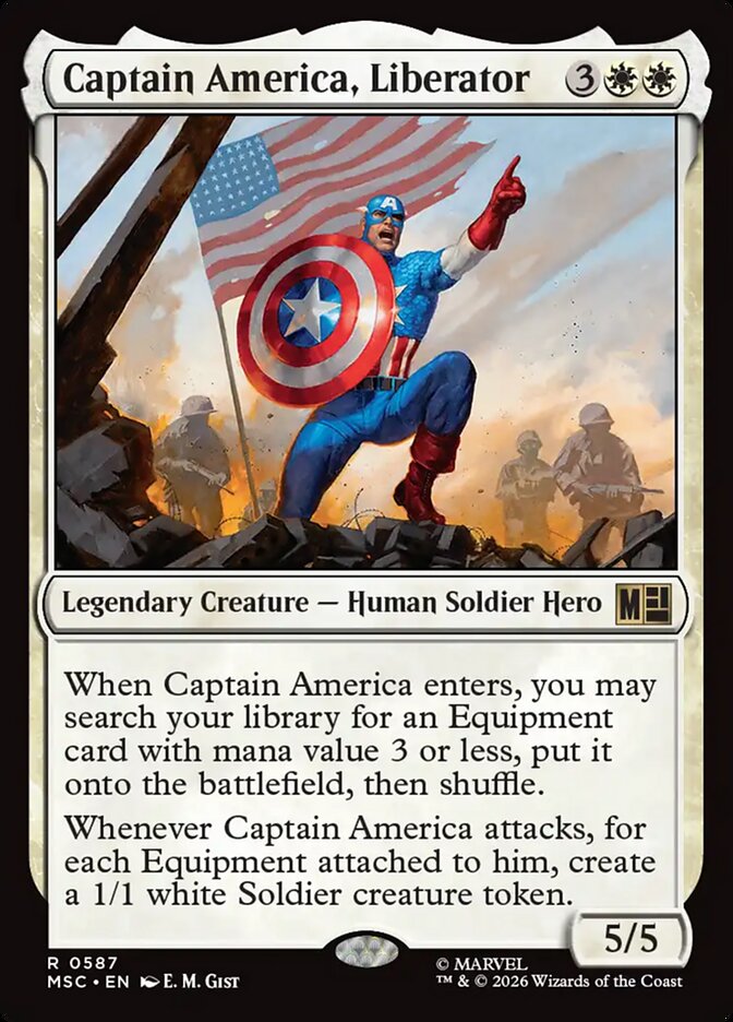 Captain America, Liberator Foil