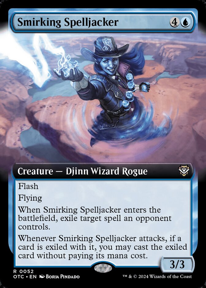 Smirking Spelljacker Extended Art