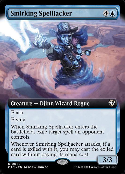 Smirking Spelljacker Extended Art