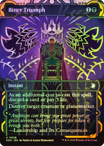Bitter Triumph Foil