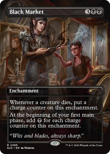 Black Market Secret Lair Borderless (Dungeons & Dragons)
