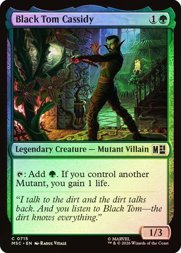 Black Tom Cassidy Foil