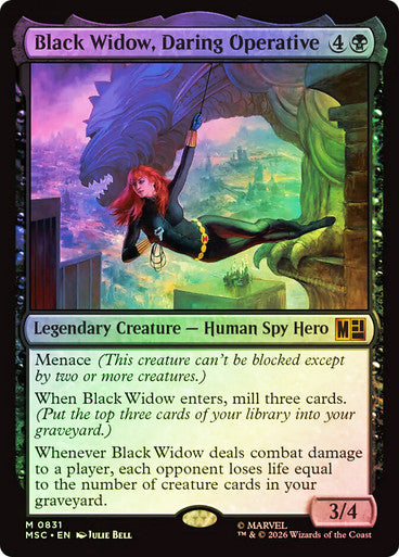Black Widow, Daring Operative Foil