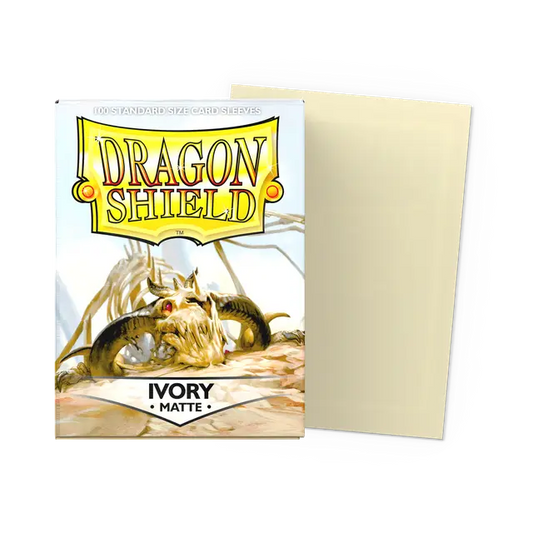 Micas Dragon Shield Ivory - Matte Sleeves