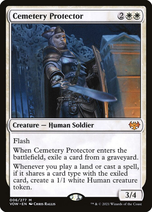 Cemetery Protector Foil