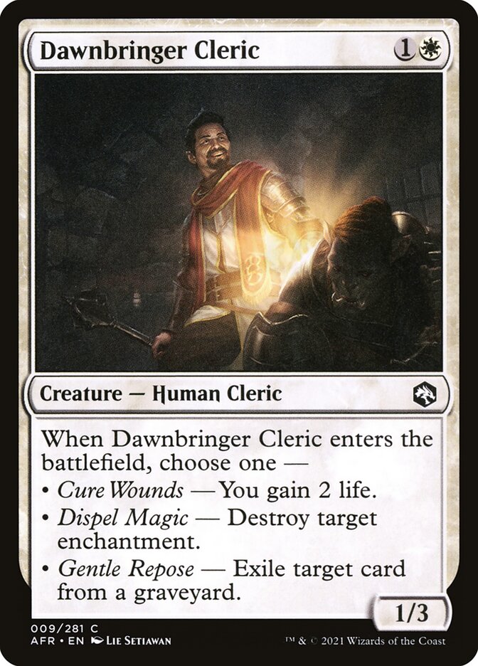 Dawnbringer Cleric Foil