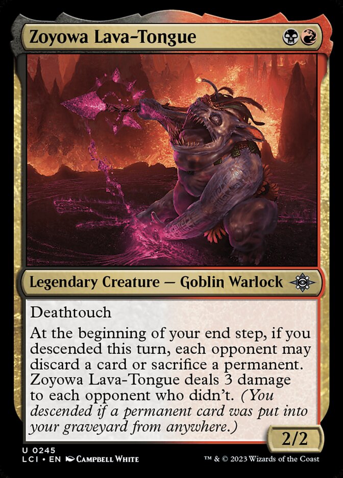 Zoyowa Lava-Tongue Foil