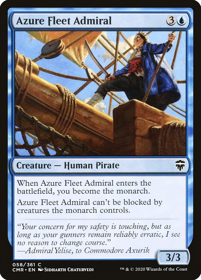Azure Fleet Admiral Foil