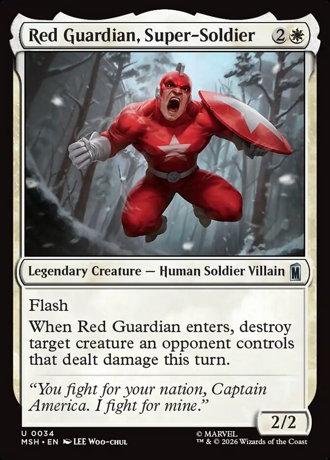 Red Guardian, Super-Soldier Foil