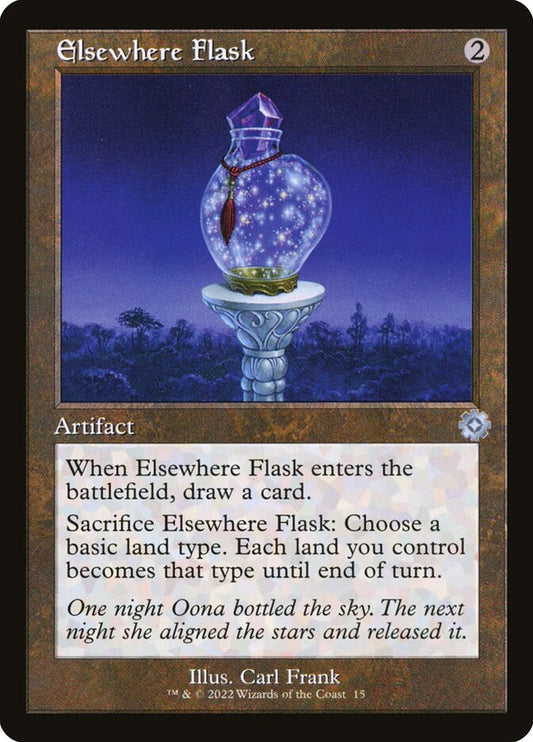 Elsewhere Flask Retro Frame