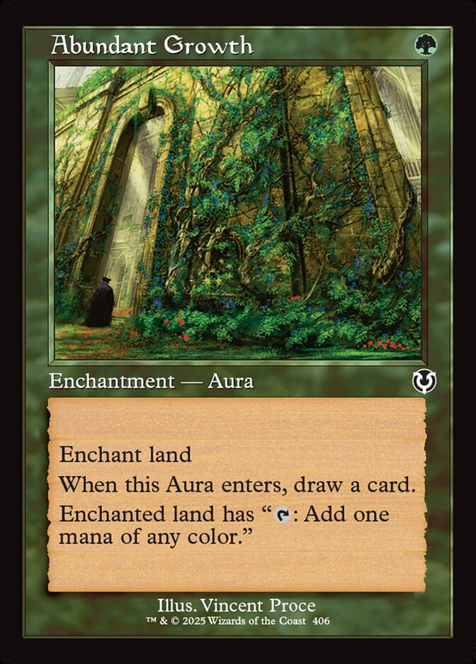 Abundant Growth Retroframe Foil