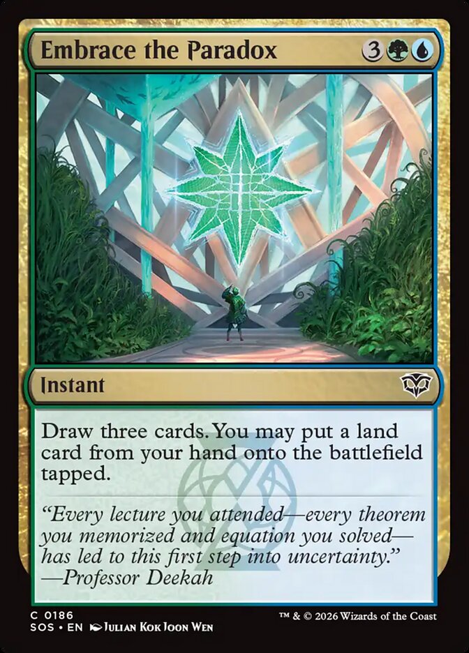 Embrace the Paradox Foil